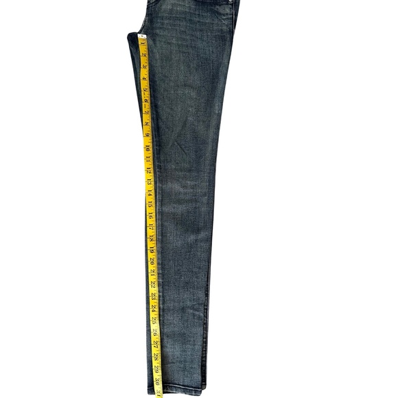 Guess Low Rise Jegging Jeans Sz 26 Maxine Fit Gray Wash Skinny Y2K 90s Grunge - Picture 6 of 9